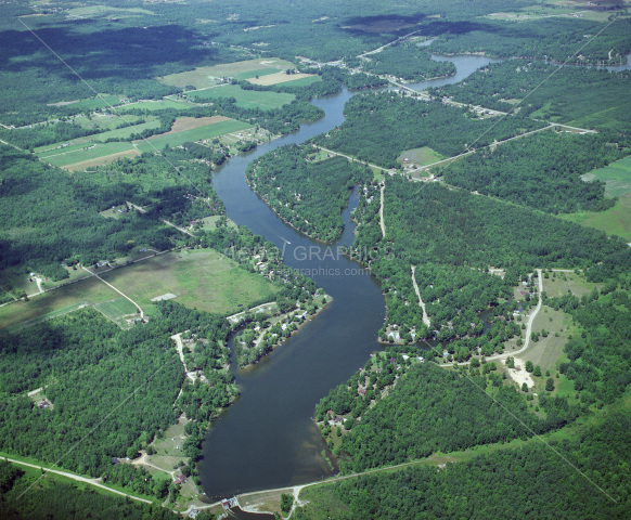 Smallwood Lake (South) in Gladwin County, Michigan